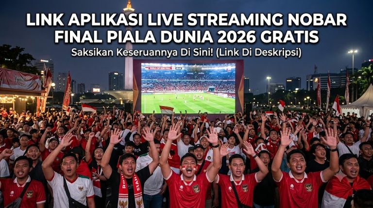 Link Aplikasi Live Streaming Nobar Final Piala Dunia 2026 Gratis