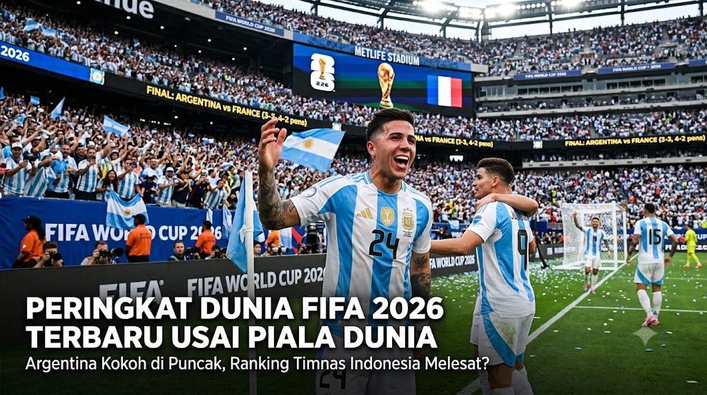 Peringkat Dunia FIFA 2026 Terbaru Usai Piala Dunia
