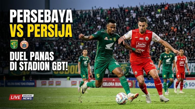 Susunan Pemain Persebaya vs Persija, Hasil H2H dan Link Live Streaming