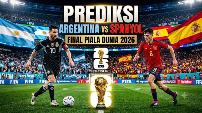 Prediksi Argentina vs Spanyol Final Piala Dunia 2026