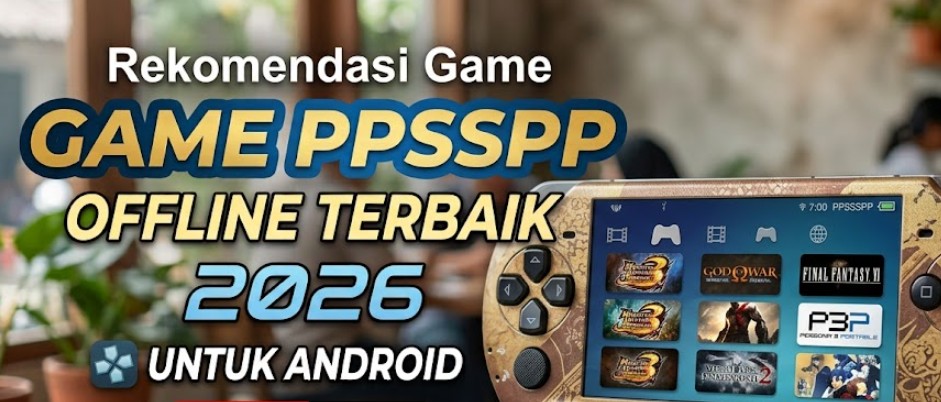 Rekomendasi Game PPSSPP Offline Terbaik 2026 untuk Android