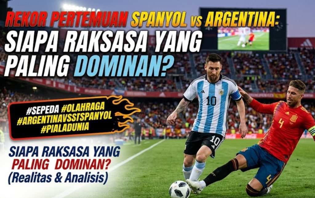 Rekor Pertemuan Spanyol vs Argentina Siapa Raksasa yang Paling Dominan