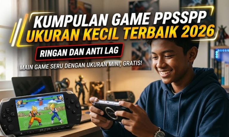 Kumpulan Game PPSSPP Ukuran Kecil Terbaik 2026, Ringan dan Anti Lag