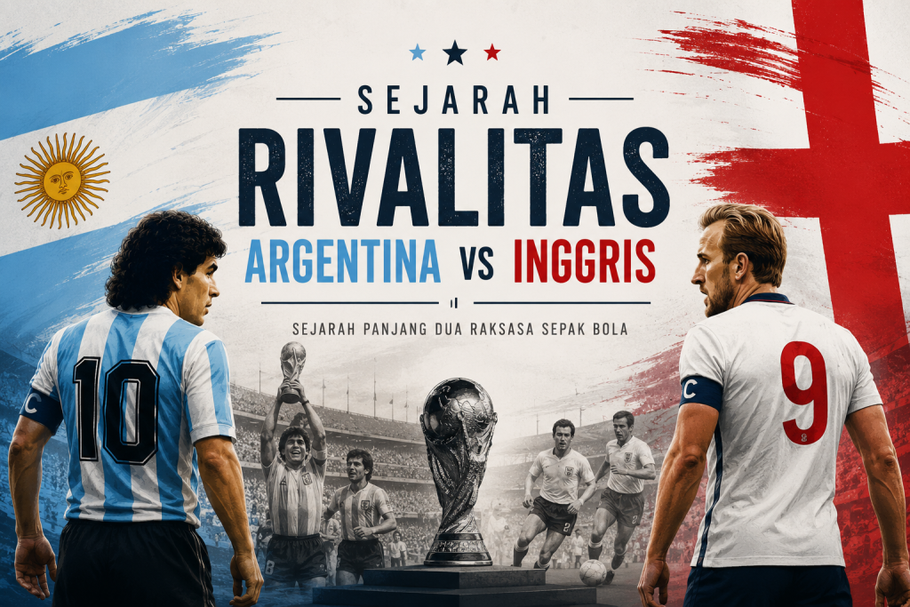 Sejarah Rivalitas Argentina vs Inggris