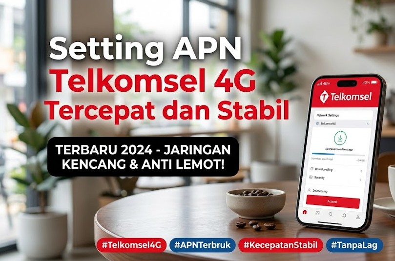 Setting APN Telkomsel 4G Tercepat dan Stabil