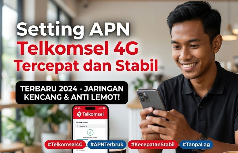 Setting APN Telkomsel 4G Tercepat dan Stabil