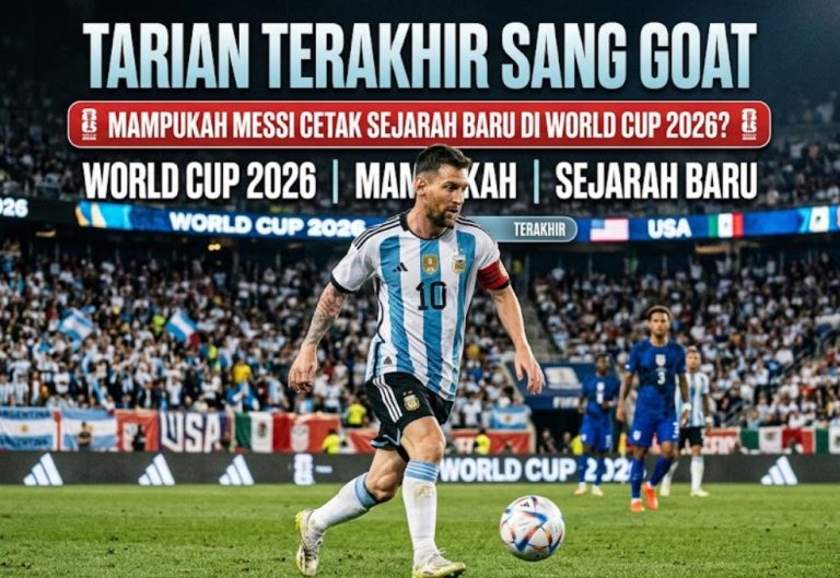 Tarian Terakhir Sang GOAT: Mampukah Messi Cetak Sejarah Baru di World Cup 2026?