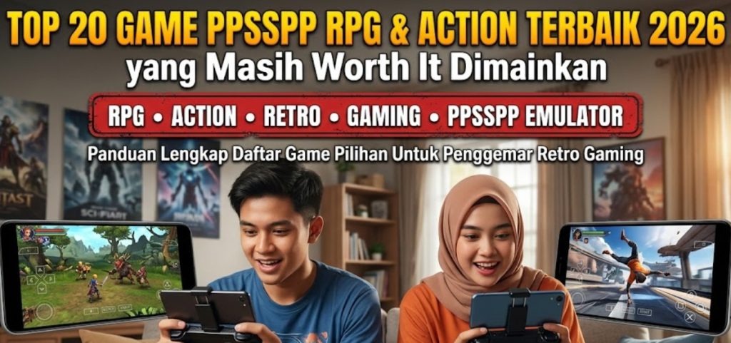 Top 20 Game PPSSPP RPG & Action Terbaik