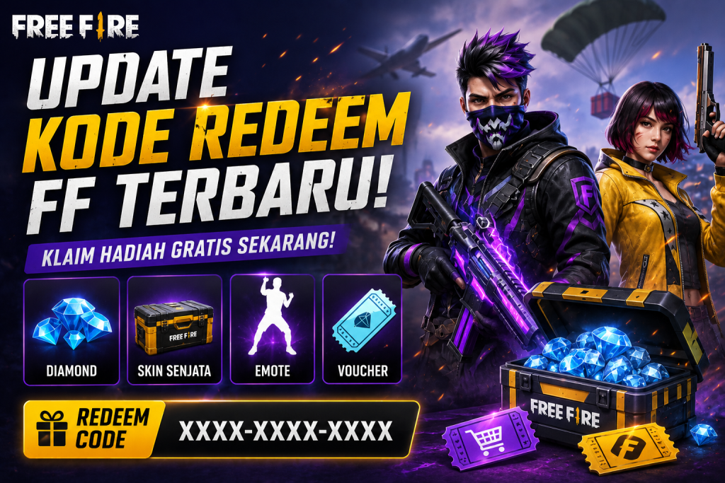 Update Kode Reddem FF Terbaru