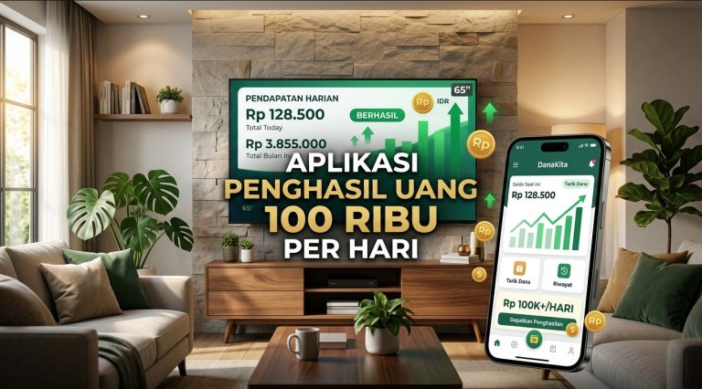 15 Aplikasi Penghasil Uang 100 Ribu Per Hari yang Terbukti Membayar