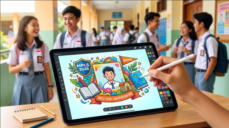 Cara Membuat Twibbon MPLS 2026, Mudah dengan Canva dan HP