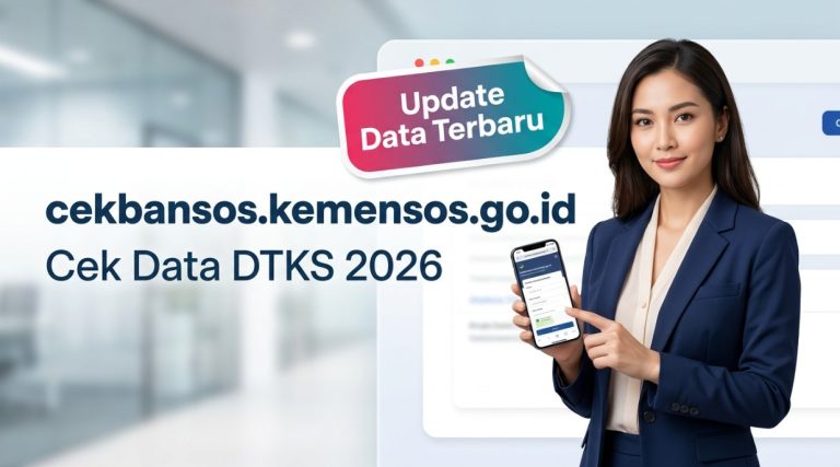 Cek Bansos Kemensos Go ID DTKS: Status Penerima Bansos 2026 dengan NIK KTP