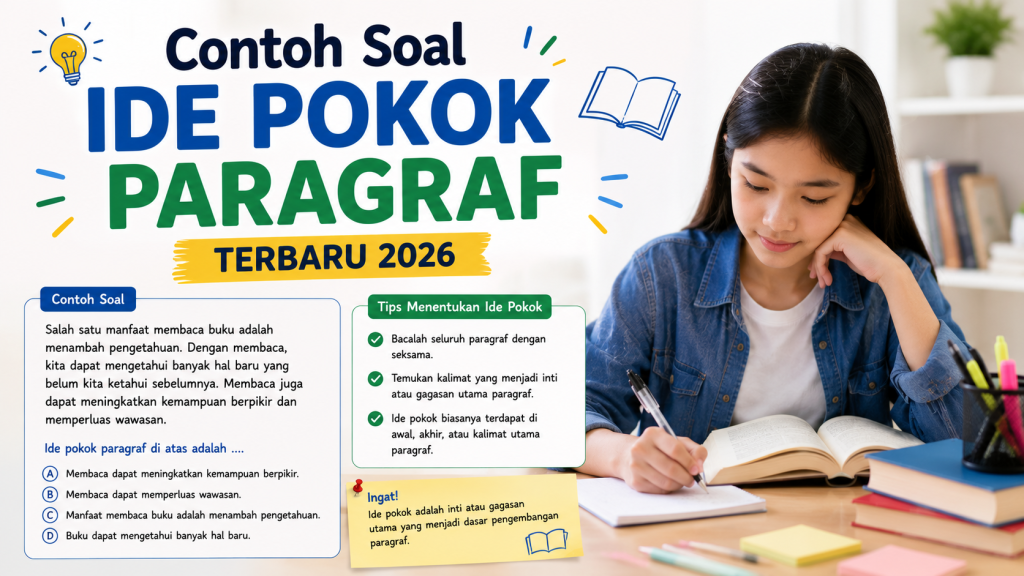 contoh soal ide paragraf