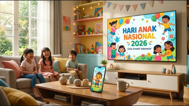 Hari Anak Nasional 2026: Tema, Logo, Tanggal, Makna, dan Sejarah Peringatannya