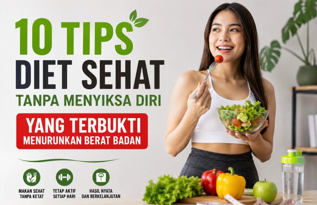 10 Tips Diet Sehat Tanpa Menyiksa Diri Yang Terbukti Menurunkan Berat Badan