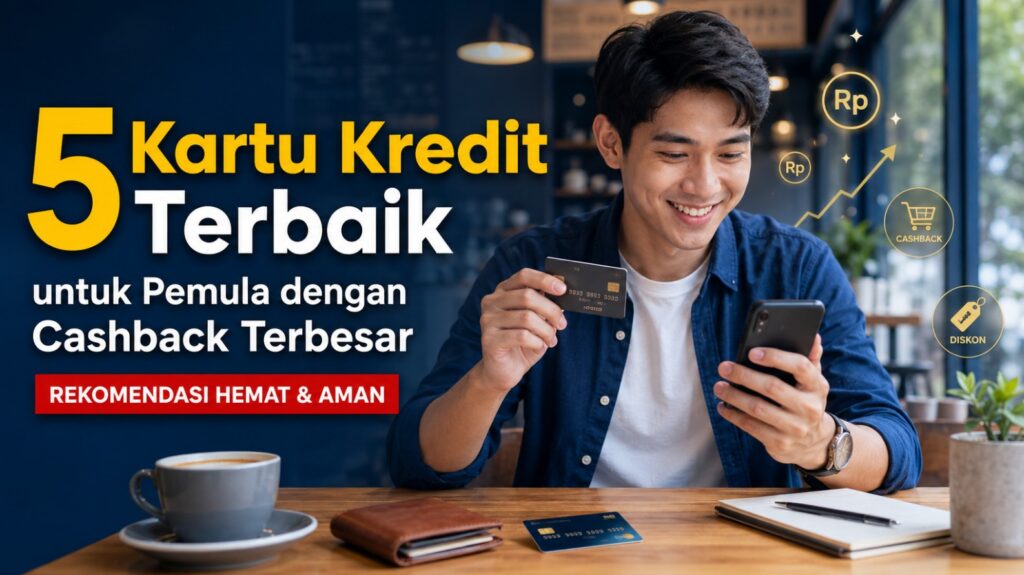5 Kartu Kredit Terbaik untuk Pemula dengan Cashback Terbesar