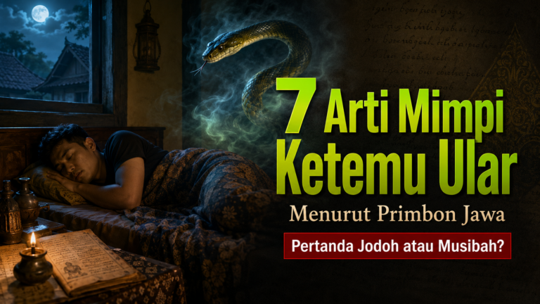 7 Arti Mimpi Ketemu Ular Menurut Primbon Jawa: Pertanda Jodoh atau Musibah?