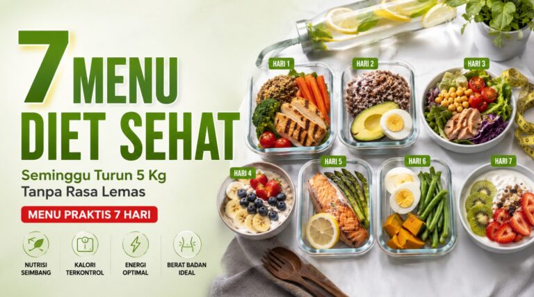7 Menu Diet Sehat Seminggu Turun 5 Kg Tanpa Rasa Lemas