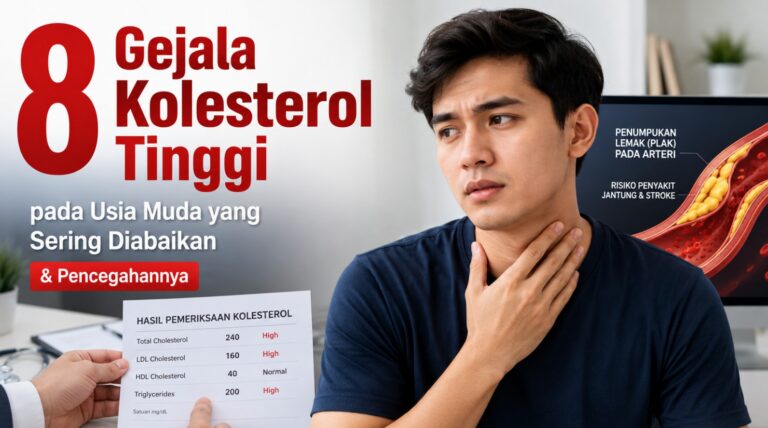 8 Gejala Kolesterol Tinggi pada Usia Muda yang Sering Diabaikan & Pencegahannya