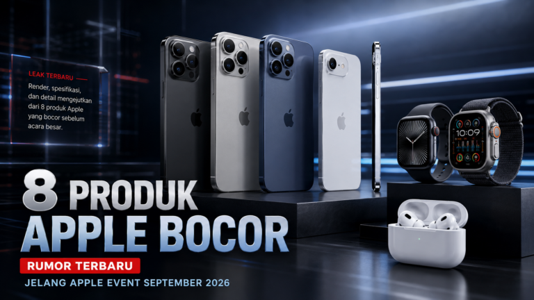 8 Produk Apple yang Sudah Bocor Jelang Apple Event September 2026
