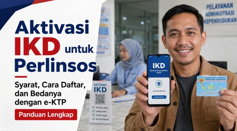 Aktivasi IKD untuk Perlinsos: Syarat, Cara Daftar, dan Bedanya dengan e-KTP