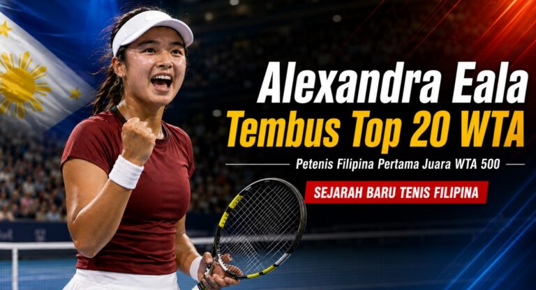 Alexandra Eala Tembus Top 20 WTA, Petenis Filipina Pertama Juara WTA 500