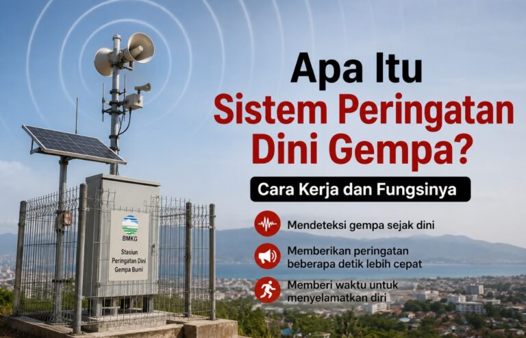 Apa Itu Sistem Peringatan Dini Gempa? Cara Kerja dan Fungsinya