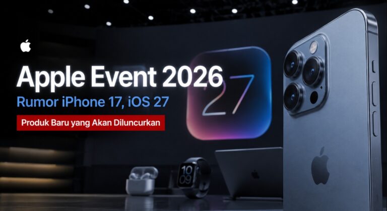 Apple Event 2026: Rumor iPhone 17, iOS 27 & Produk Baru yang Akan Diluncurkan