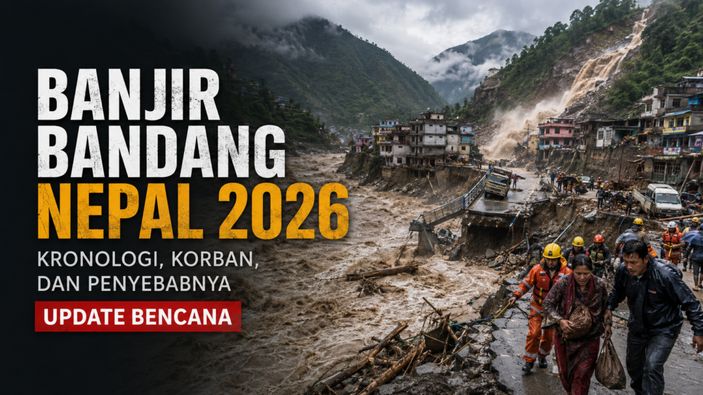 Banjir Bandang Nepal 2026 Kronologi, Korban, dan Penyebabnya