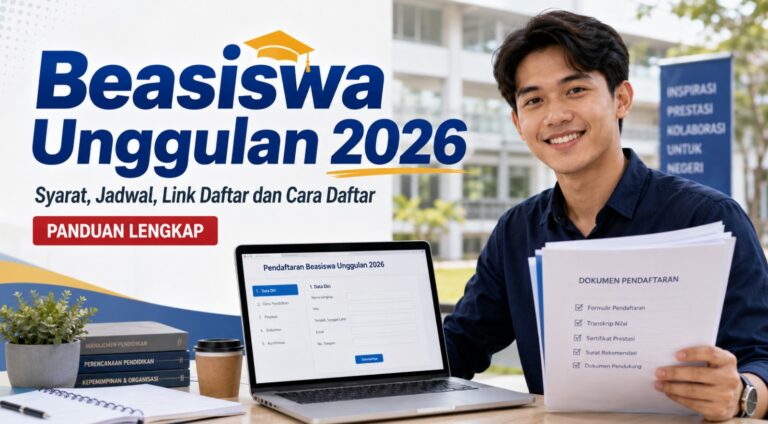 Beasiswa Unggulan 2026: Syarat, Jadwal, Link Daftar dan Cara Daftar