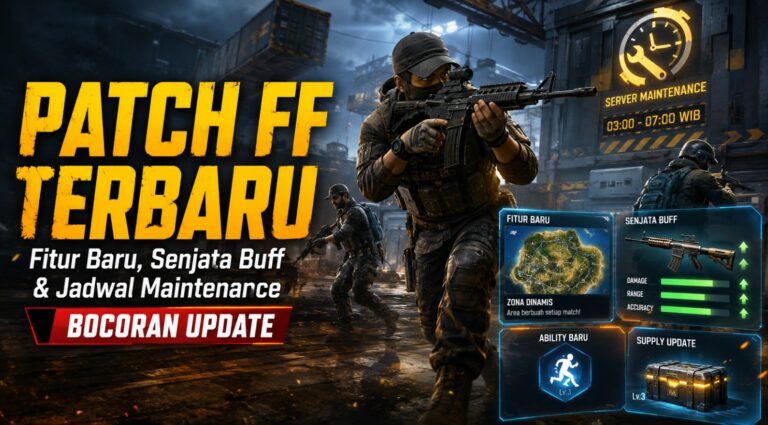 Bocoran Update Patch FF Terbaru: Fitur Baru, Senjata Buff, dan Jadwal Maintenance