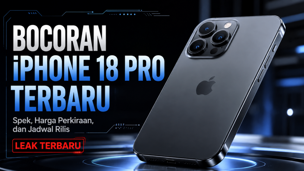 Bocoran iPhone 18 Pro Terbaru Spek, Harga Perkiraan, dan Jadwal Rilis