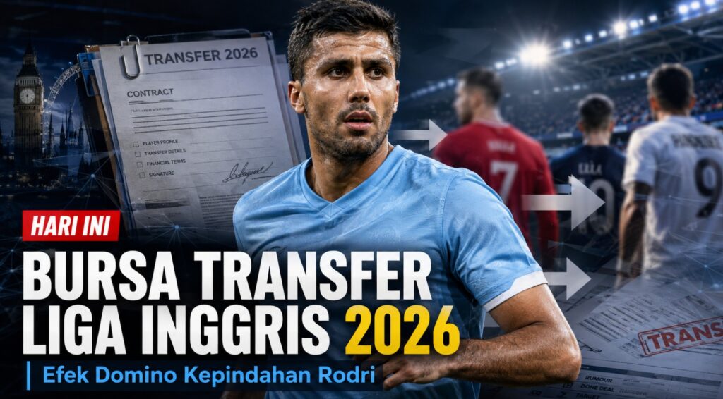 Bursa Transfer Liga Inggris 2026 Hari Ini Efek Domino Kepindahan Rodri