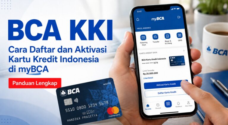 BCA KKI: Cara Daftar dan Aktivasi Kartu Kredit Indonesia di myBCA