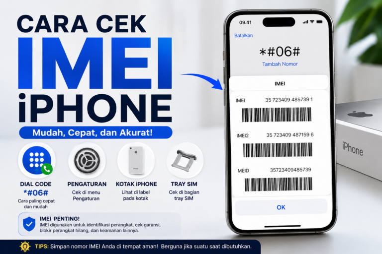 Cara Cek IMEI iPhone Terdaftar atau Tidak di Kemenperin dan Bea Cukai