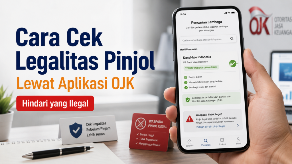 Cara Cek Legalitas Pinjol Lewat Aplikasi OJK, Hindari yang Ilegal