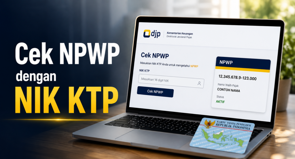 Cara Cek NPWP dengan NIK KTP