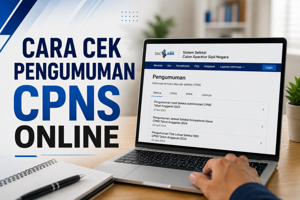Cara Cek Pengumuman CPNS Online