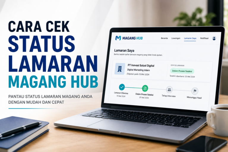 Cara Cek Status Lamaran Magang Hub Kemnaker Secara Online Resmi