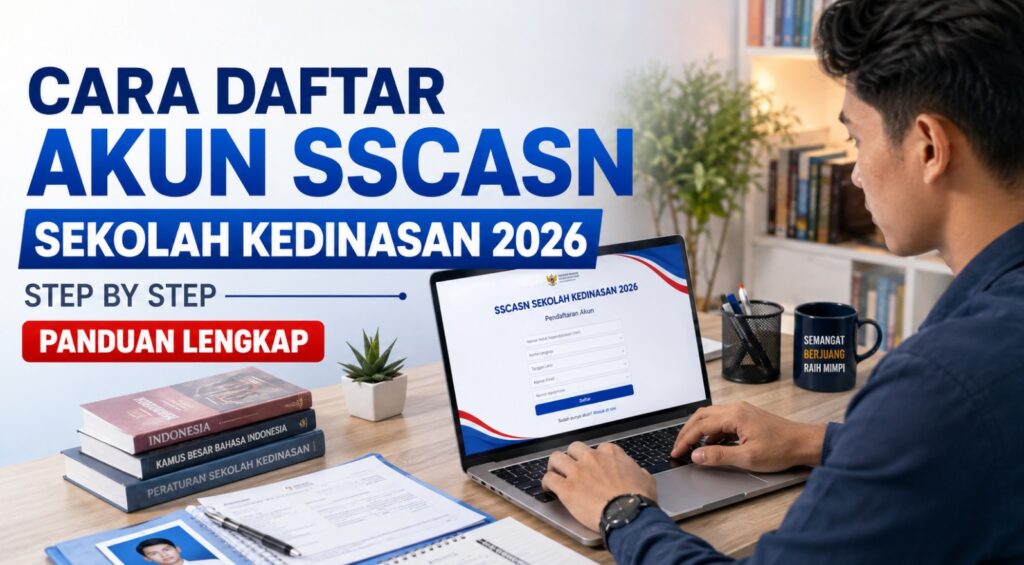 Cara Daftar Akun SSCASN Sekolah Kedinasan 2026 Step by Step