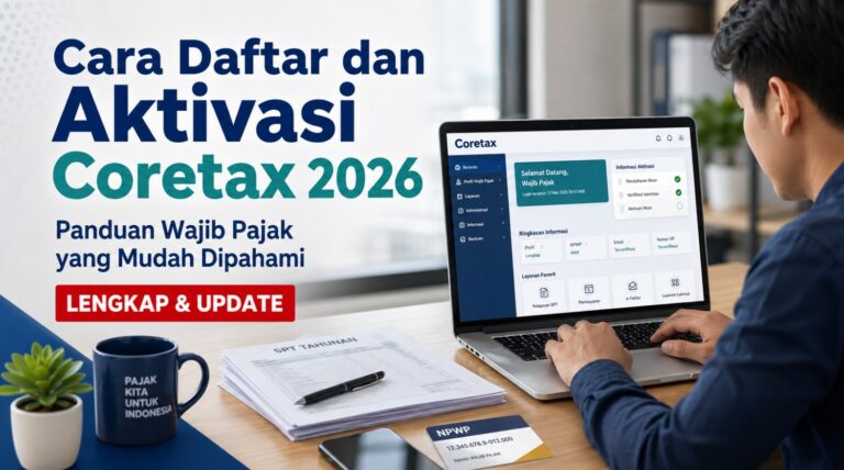 Cara Daftar dan Aktivasi Coretax 2026 untuk Wajib Pajak
