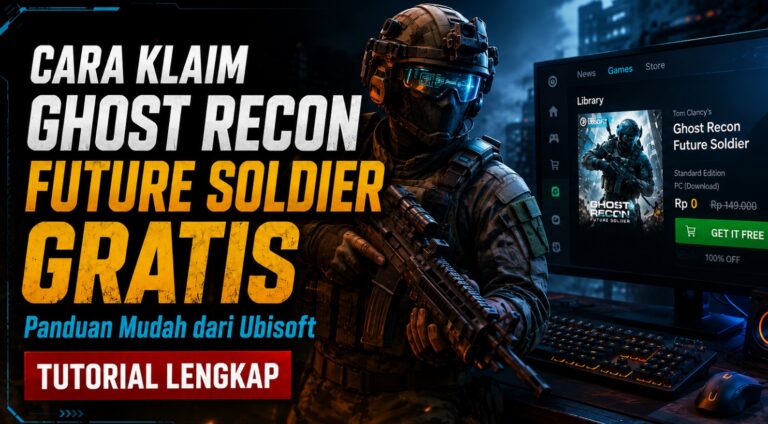 Cara Klaim Ghost Recon Future Soldier Gratis dari Ubisoft