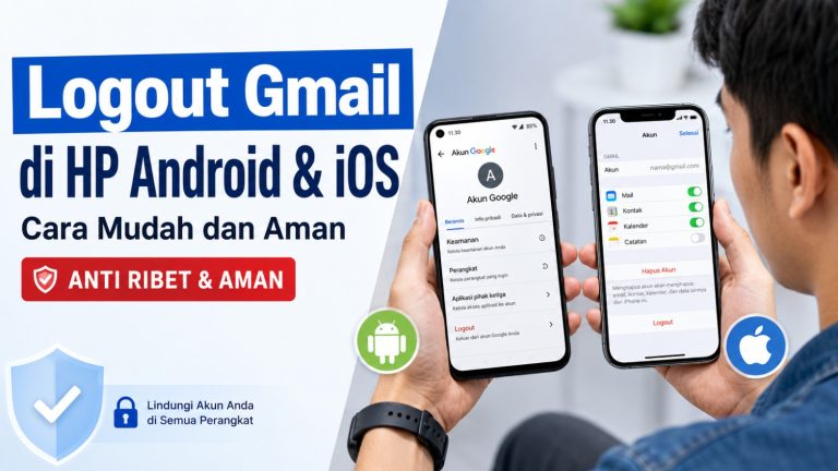 Cara Logout Akun Gmail di HP Android dan iOS dengan Mudah dan Aman