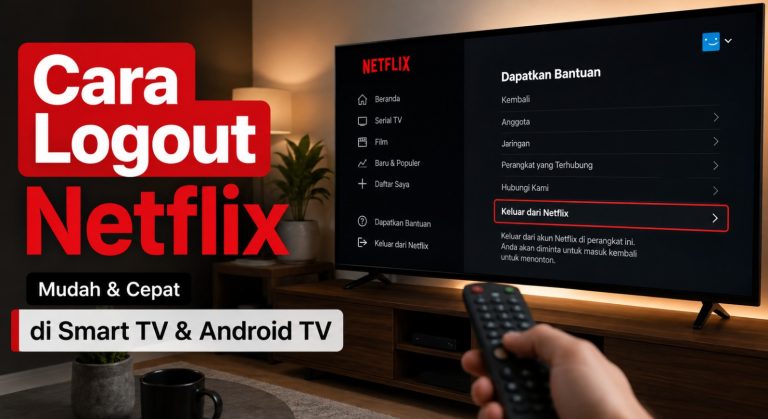 Cara Logout Netflix di TV Smart dan Android TV dengan Mudah & Cepat