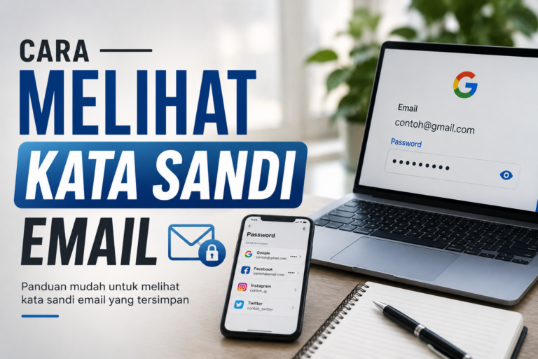 Cara Melihat Kata Sandi Email yang Tersimpan di HP dan Laptop