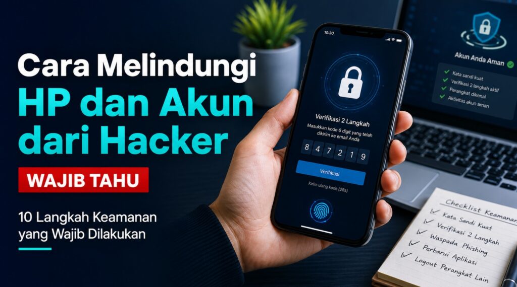 Cara Melindungi HP dan Akun dari Hacker 10 Langkah Keamanan yang Wajib Dilakukan