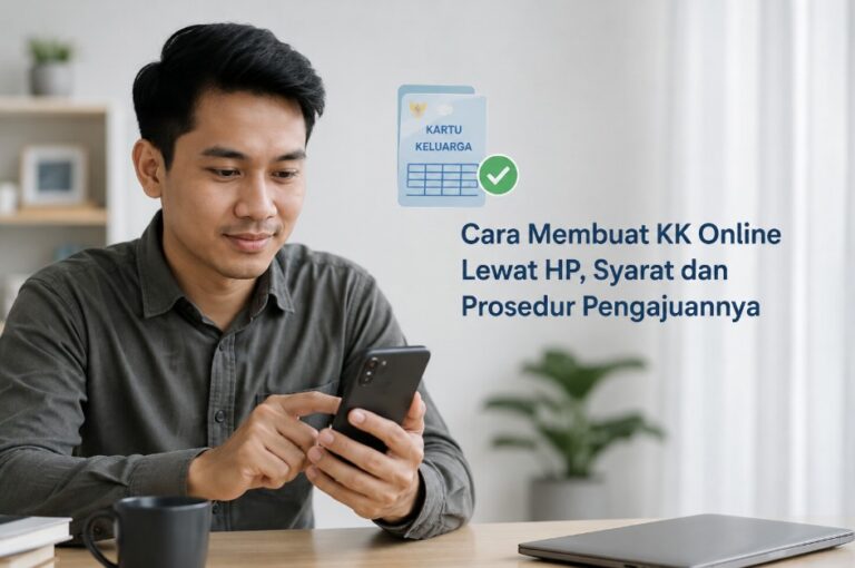 Cara Membuat KK Online Lewat HP, Syarat dan Prosedur Pengajuannya