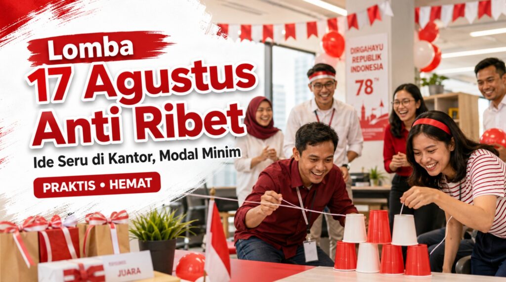 Cara Membuat Lomba 17 Agustus Anti Ribet di Kantor, Modal Minim