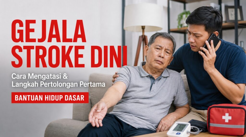 Cara Mengatasi Gejala Stroke Dini & Langkah Pertolongan Pertama Bantuan Hidup Dasar