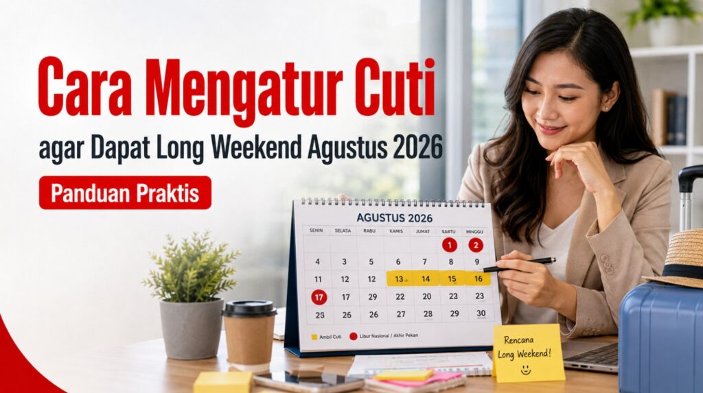 Cara Mengatur Cuti agar Dapat Long Weekend Agustus 2026